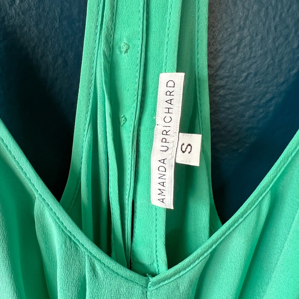 Amanda Uprichard Button Back Maxi (Size: Small, C… - image 4